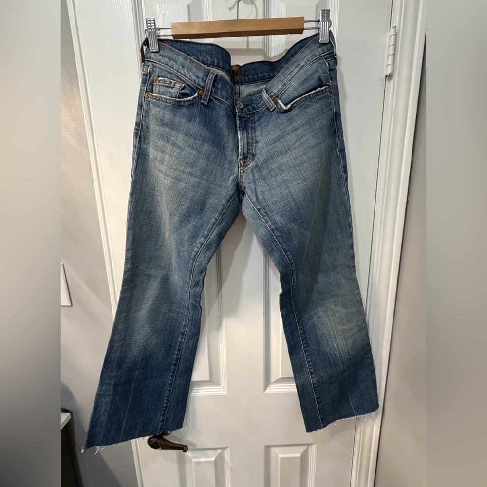 VINTAGE 7 For All Mankind Womens mid rise jeans